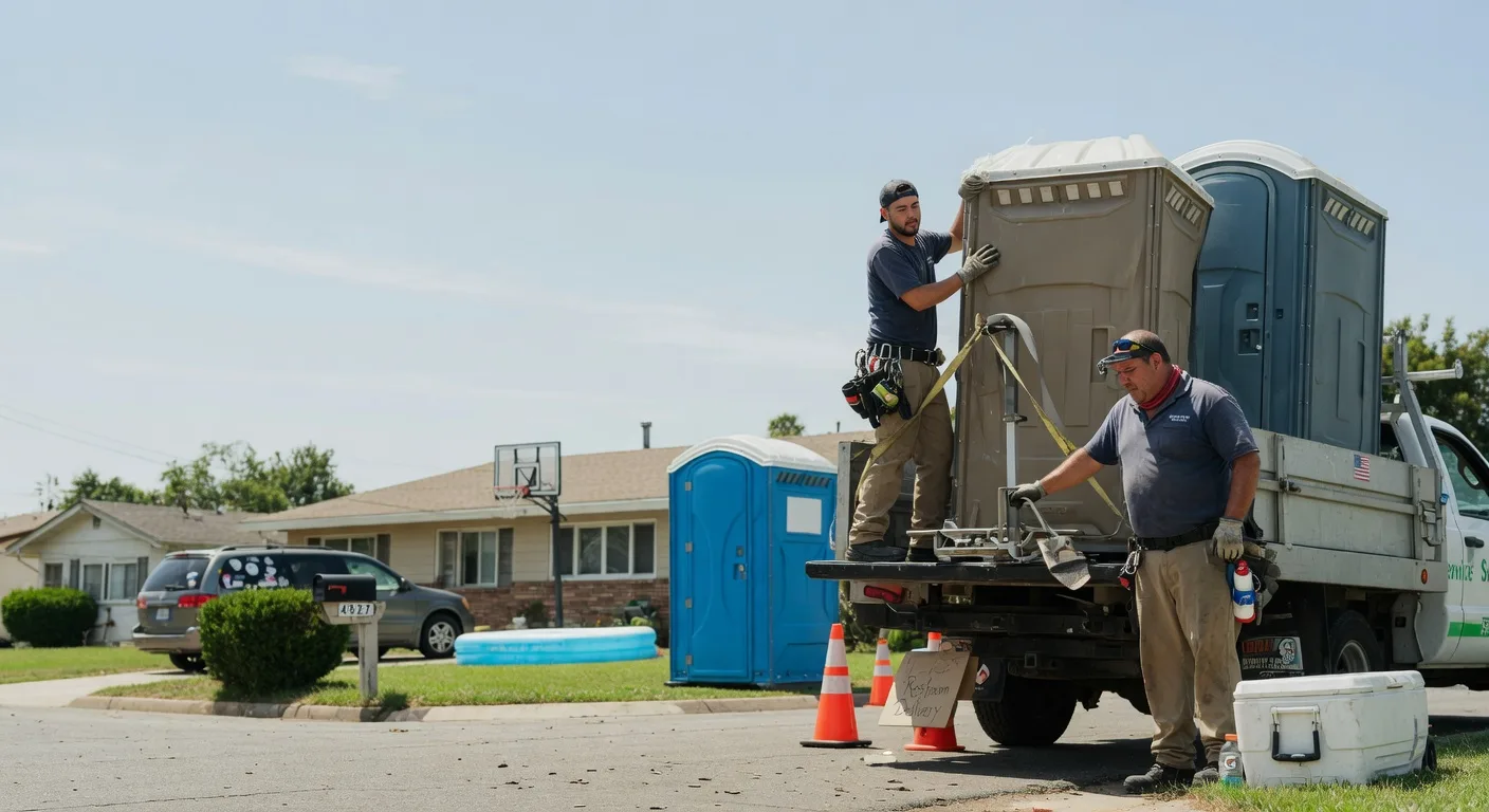 Porta Potty Rental in Flanagan, IL near me