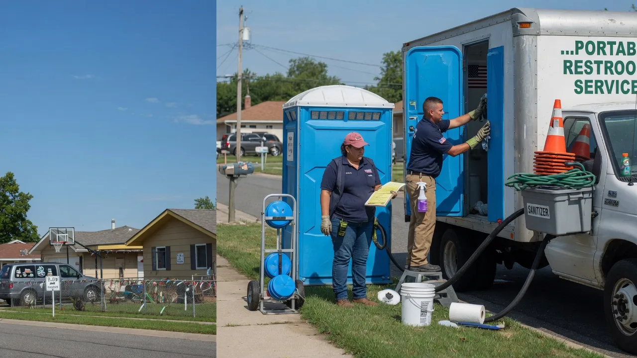 Portable Toilet Rental in Flanagan, IL near me